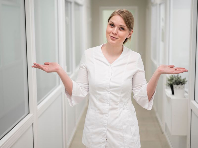 seragam klinik kecantikan