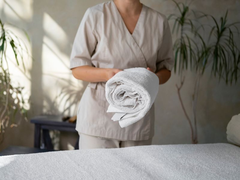 supplier handuk klinik kecantikan